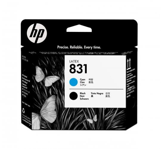 Kirjoituspää HP 831C CZ677A cyan