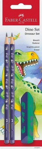 Kirjoitussetti Faber-Castell Dinosaur