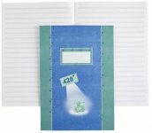 Harjoitusvihko A4 20 lehteä 20 viivaa, 20kpl/pkt