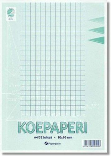 Koepaperi A4 10x10 mm 32 A4 lehteä