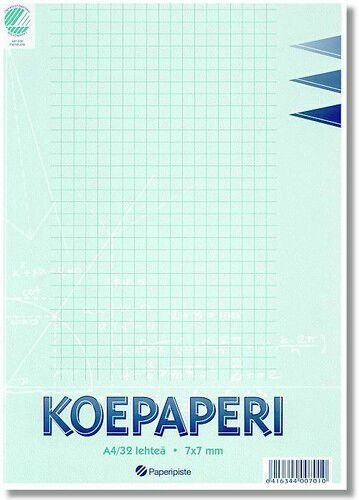 Koepaperi A4 7x7mm 32 A4 lehteä