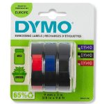 Kohokirjoitinteippi Dymo 9mmx3m (värilaj.) 3 kpl/pak