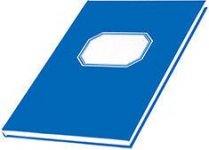 Konttorikirja A4 7x7mm ruudut musta sivunumerot 192 sivua