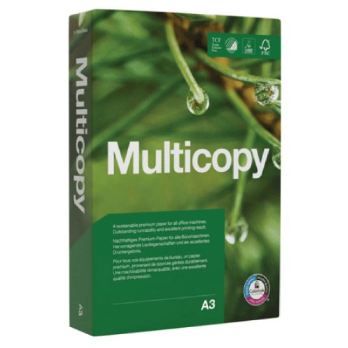 Kopiopaperi A3 80g Multicopy 500kpl
