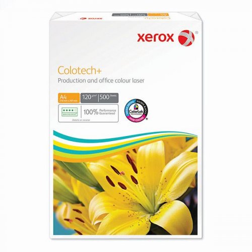 Kopiopaperi A4 120g Xerox Colortech+ paksu tulostuspaperi riisi 500 paperiarkkia