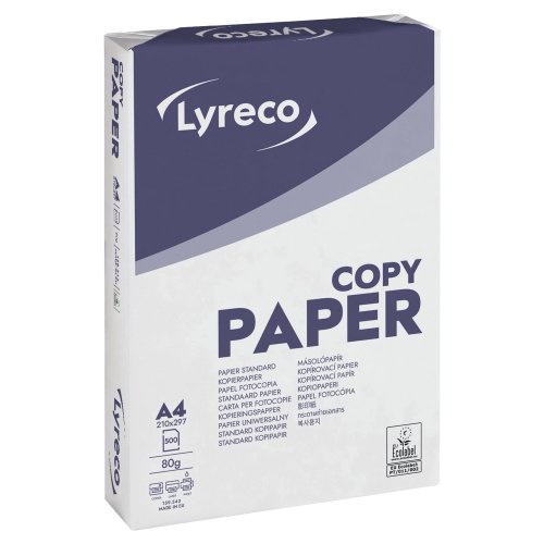 Kopiopaperi A4 80g Lyreco budget kotimainen
