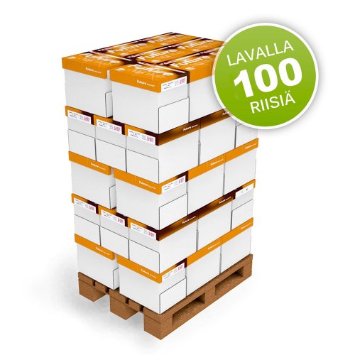 Kopiopaperi lava 100 riisiä A4 80g UPM New Future tulostuspaperi