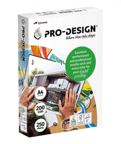 Kopiopaperi Pro-Design A4 200g 250 arkkia