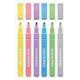 Korostuskynä EF Slim Pastelli 6 värin lajitelma