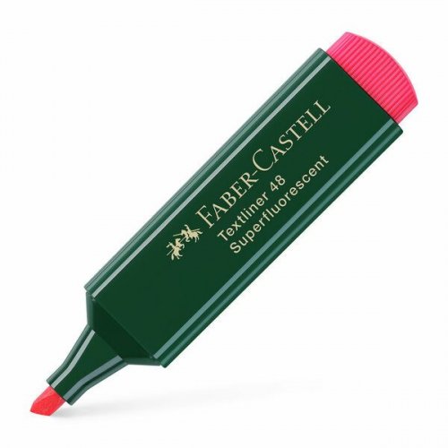 Korostuskynä Faber-Castell Textliner 48 punainen