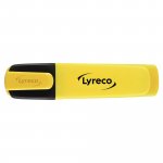 Korostuskynä Lyreco viisto 1-4mm kelt.