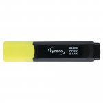 Korostuskynä Lyreco viisto 1-4mm kelt.