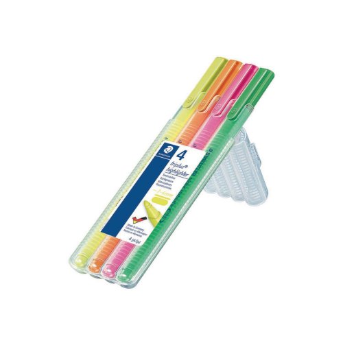 Korostuskynä Staedtler textsurfer 362 pyöreä 1 -4mm värilajitelma 4kpl
