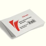 Kortistokortti Esselte A6L 2-väriviivoitus 100 kpl/pak