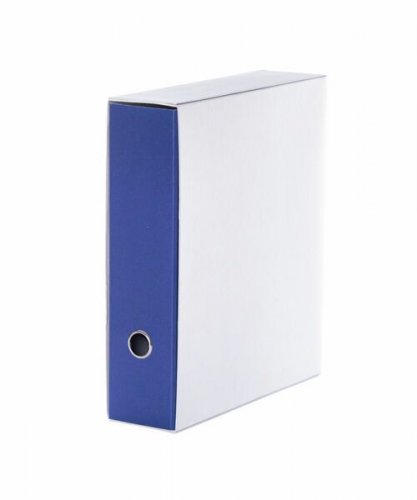 Kotelomappi EKO A4/8cm sininen pahvia