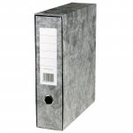 Pahvimappi Marble kotelolla a4 80mm marm