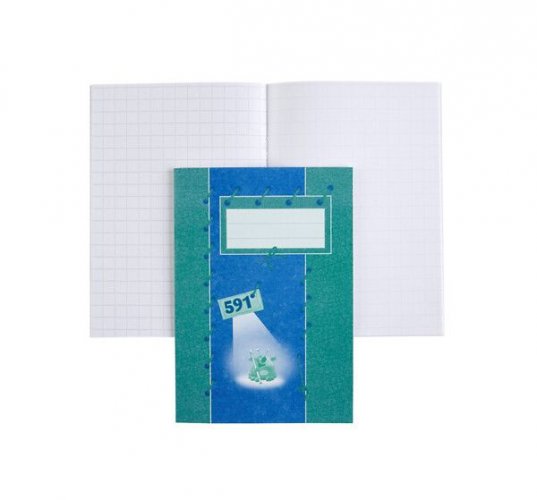 Kouluvihko A5 20 lehteä 10x10 mm blanco
