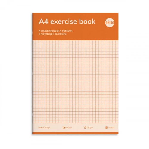 Kouluvihko A4 20 lehteä 7x7mm ruudut