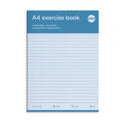 Kouluvihko A4 20 lehteä viivat 9mm välein