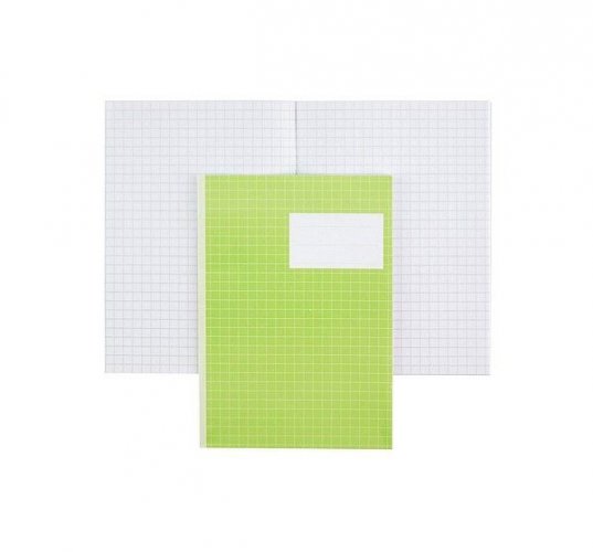 Kouluvihko A5 Lumoava Lime 20 lehteä 7x7 ruudutus
