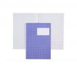 Kouluvihko A5 Mahtava Sininen 20 lehteä sininen 7x7 ruudutus
