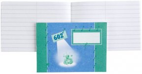 Kouluvihko A6 20 lehteä sanakoe viivat