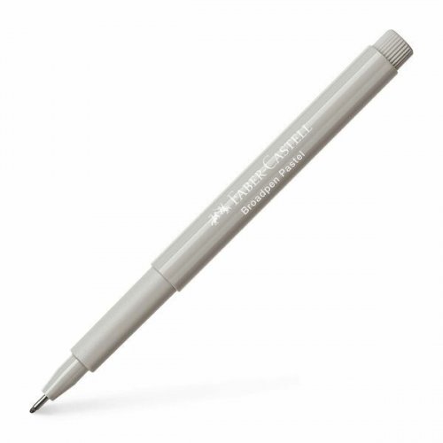 Kuitukärkikynä Faber-Castell 1554 broadpen 0,8mm harmaa