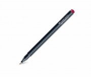 Kuitukärkikynä Faber-Castell Grip Finepen 0,4 karmiininpun