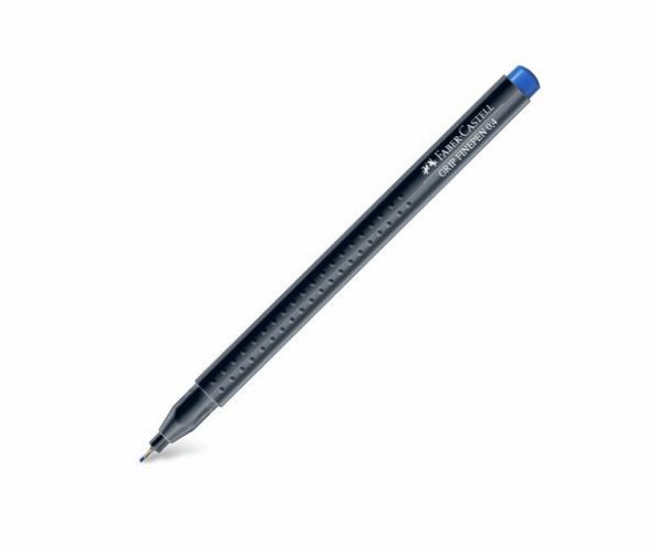 Kuitukärkikynä Faber-Castell Grip Finepen 0,4 t.sininen