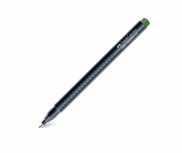 Kuitukärkikynä Faber-Castell Grip Finepen 0,4 t.vihreä