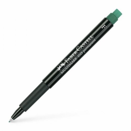 Kuitukärkikynä multimark Faber-Castell Fine vihreä spriiliukoinen