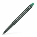 Kuitukärkikynä multimark Faber-Castell Medium permanent vihreä