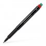 Kuitukärkikynä multimark Faber-Castell Superfine punainen spriiliuk.