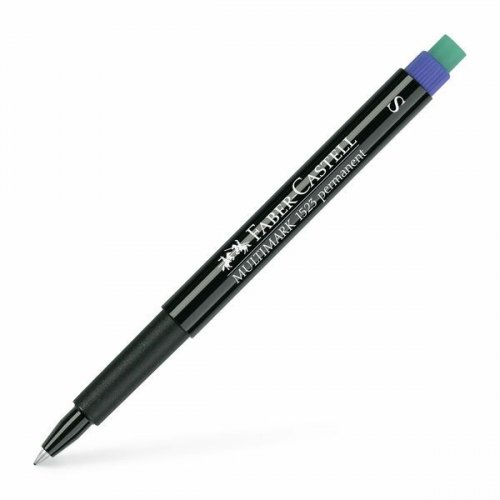 Kuitukärkikynä multimark Faber-Castell Superfine sininen spriiliuk.