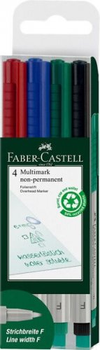 Kuitukärkikynä multimark FC Fine 4-värisrj vesiliukoinen (151404)