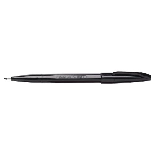 Kuitukärkikynä Pentel s520-c sign musta