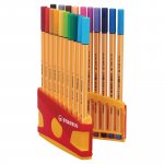 Kuitukärkikynä stabilo 88 0,4 laj 20kpl