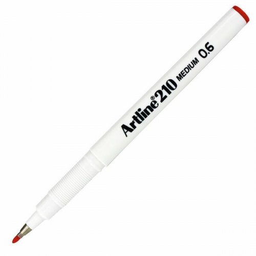 Kuitukynä Artline EK-210 0,6mm punainen