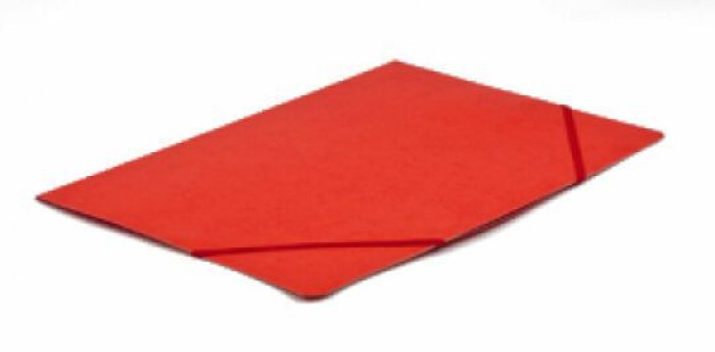 Kulmakukkokansio A4 105K punainen kokoa 