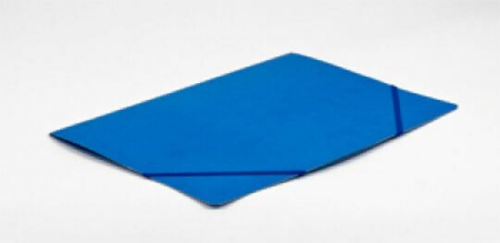 Kulmalukkokansio 105K A4 sininen ilman läppiä