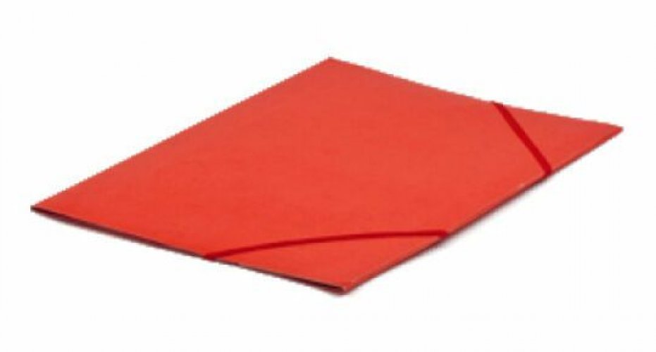 Kulmalukkokansio 108K A4 punainen kiiltopahvi