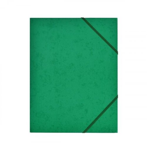 Kulmalukkokansio BNT A4 vihreä 3 läppää kuminauhasuljenta, hinta 0,92€