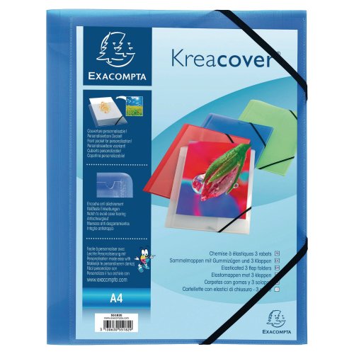 Kulmalukkokansio Exacompta kreacover sin