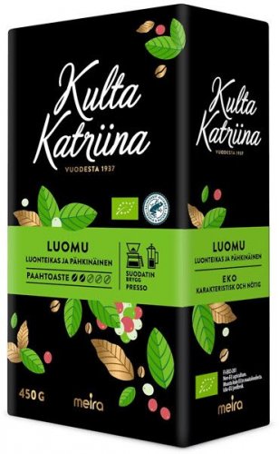 Kulta katriina kahvi Luomu 450g
