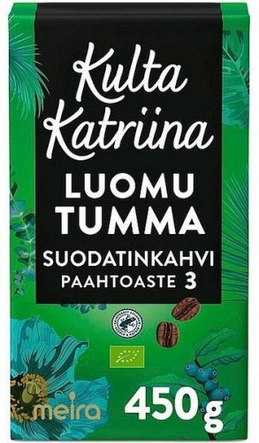 Kulta Katriina Luomu Tumma SJ 450g RFA