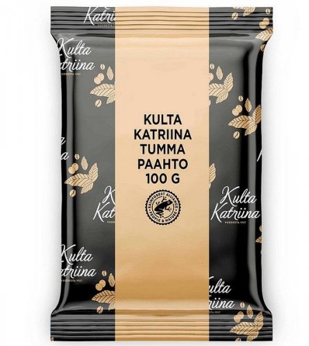 Kulta Katriina Tumma paahto puolikarkea jauhatus 44x100g
