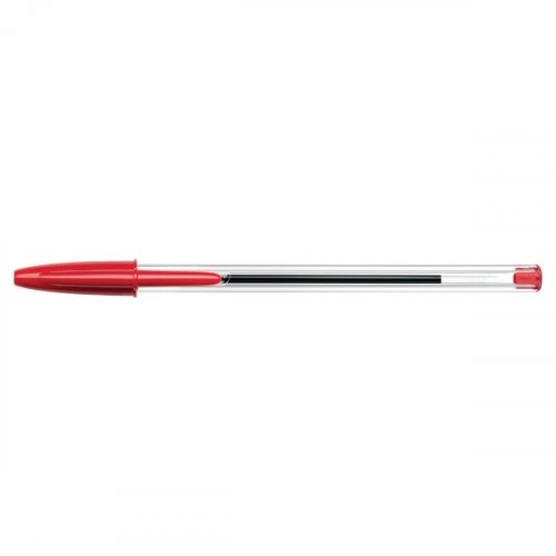 Kuulakärkikynä Bic cristal korkilla 0,32mm punainen