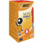 Kuulakärkikynä Bic M10 punainen 50 kpl/pak