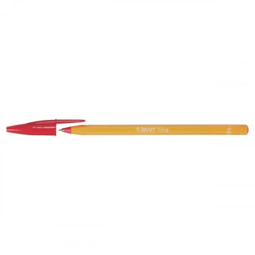 Kuulakärkikynä Bic orange korkilla 0,30mm punainen