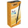 Kuulakärkikynä BIC Soft Feel musta, 1,0 mm, 12pak